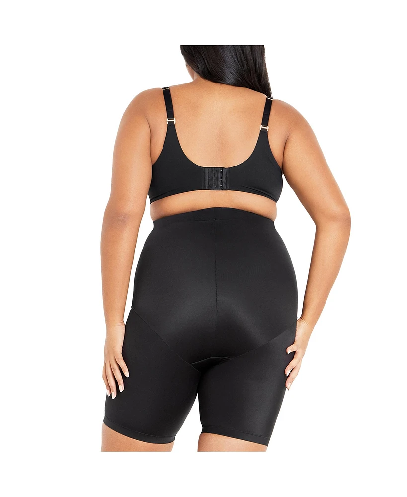 City Chic Women's Smooth & Thigh Shaper