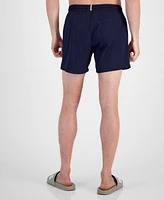 Boss by Hugo Men's Lee Drawstring 5.3" Swim Trunks, Created for Macy's