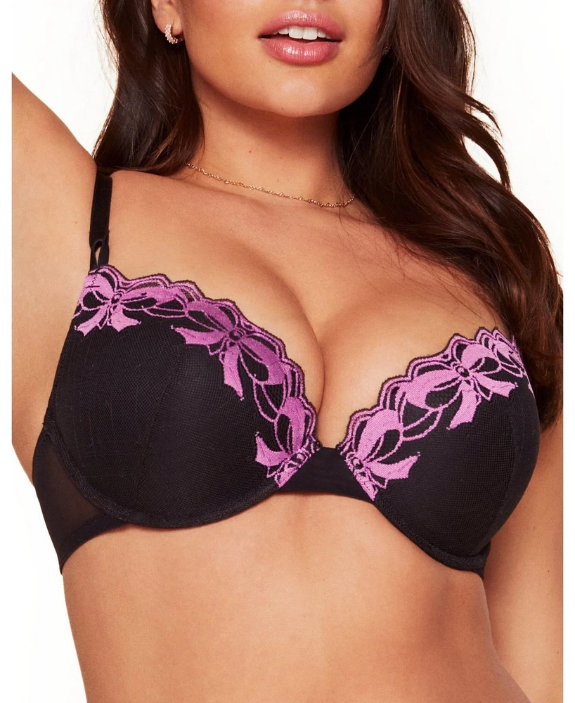 Adore Me Women's Audrina Push Up Plunge Bra