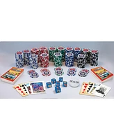 Masterpieces Casino Style 300 Piece Poker Chip Set - Route 66 Theme