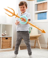 Aquaman Spinning Trident, 35" interactive Toy with Lights and Sounds, Movie-Styling - Multi