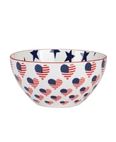 Certified International Patriotic Set of 6 Bowls