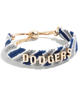Women's Baublebar Los Angeles Dodgers Woven Friendship Bracelet