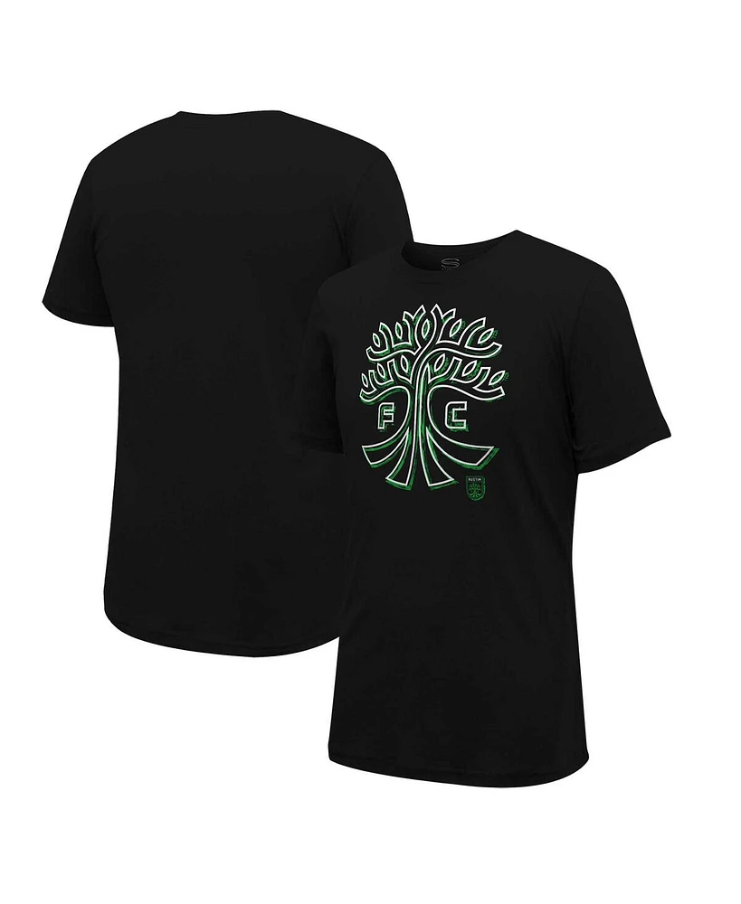 Men's Stadium Essentials Black Austin Fc Element T-shirt