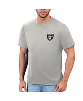Men's Margaritaville Silver Las Vegas Raiders T-shirt