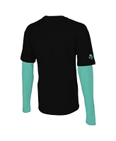 Men's and Women's Stadium Essentials Black New York Liberty Spectator Long Sleeve T-shirt