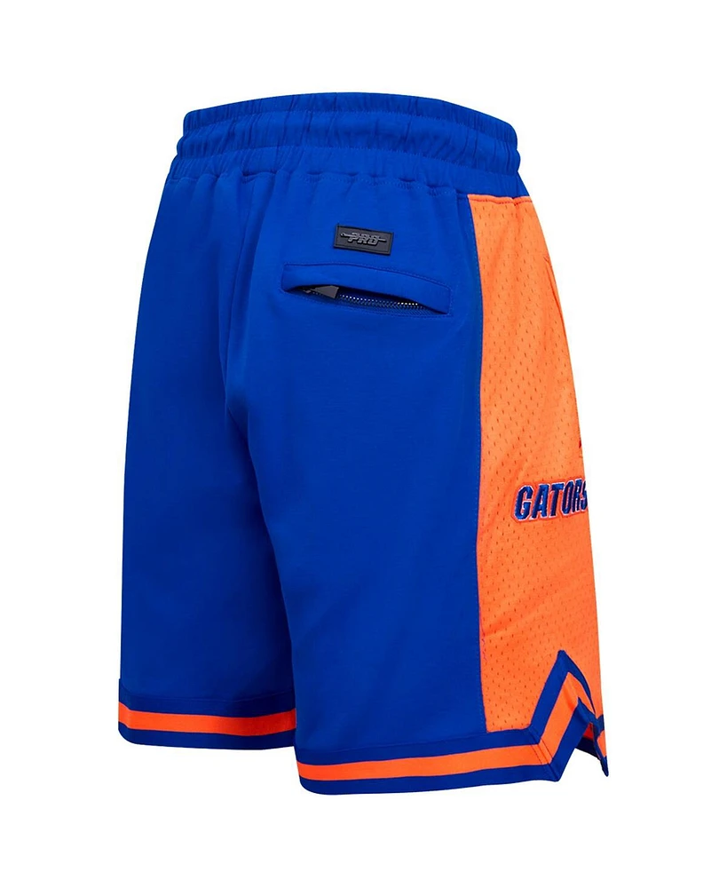 Men's Pro Standard Royal Florida Gators Script Tail Dk 2.0 Shorts