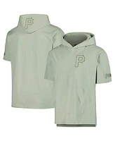 Men's Pro Standard Green Pittsburgh Pirates Neutral Short Sleeve Hoodie T-shirt