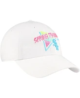 Men's '47 Brand White Chicago White Sox 2024 Spring Training Vapor Wave Clean Up Adjustable Hat