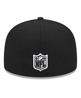 Men's New Era Black York Jets Active Ballistic 59FIFTY Fitted Hat