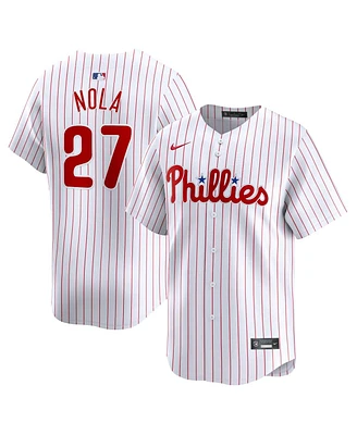 Men's Nike Aaron Nola White Philadelphia Phillies Home Limited Player Jersey