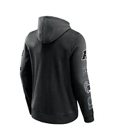 Men's Fanatics Black Las Vegas Raiders Wild Winner Pullover Hoodie