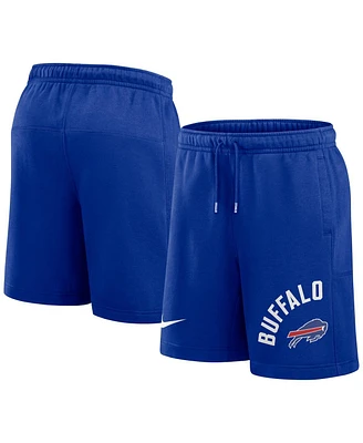 Men's Nike Royal Buffalo Bills Arched Kicker Shorts