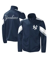 Men's G-iii Sports by Carl Banks Navy New York Yankees Earned Run Full-Zip Jacket