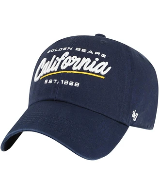 Women's '47 Brand Navy Cal Bears Sidney Clean Up Adjustable Hat