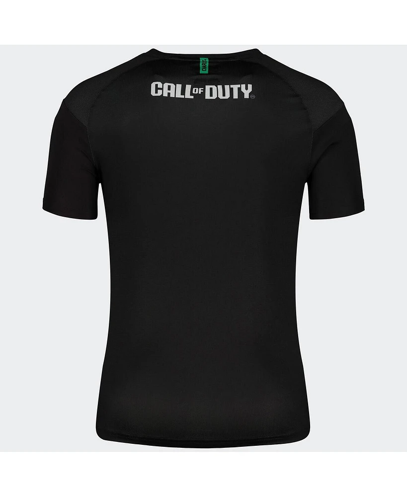 Men's Charly Black, Green Call of Duty Dry Factor Training T-shirt