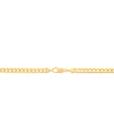 Italian Gold Polished Solid Curb Link 22" Chain Necklace (5-1/2mm) in 10k Gold