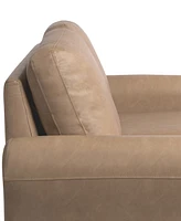 Lifestyle Solutions 57.9" W Faux Leather Wilshire Loveseat with Rolled Arms