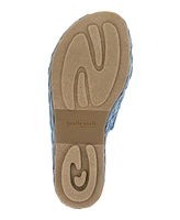 Gentle Souls Women's Tristan Woven Slip-On Sandals