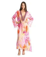 La Moda Clothing Women's Long regular kaftan