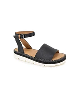 Gentle Souls Women's Lucille Buckle Sandal