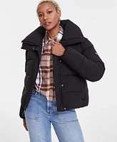 Bcbgmaxazria Women's Water-Resistant Puffer Coat