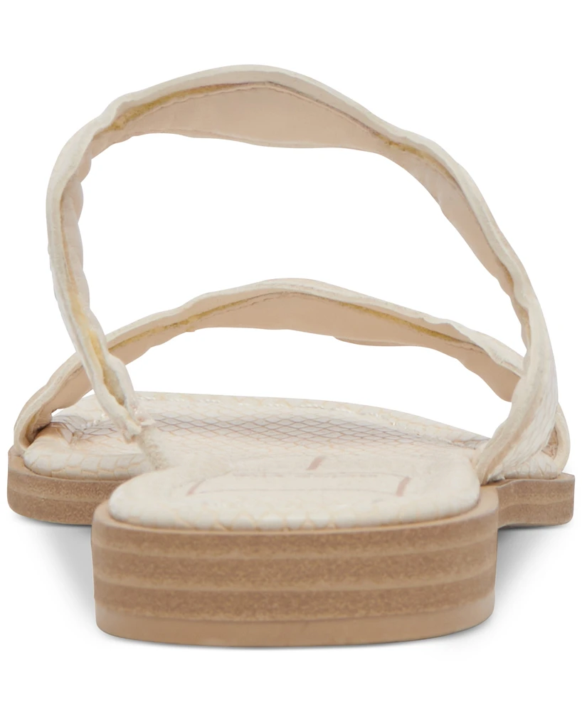 Dolce Vita Women's Ilva Wavy Double-Strap Slide Sandals