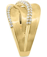 Effy Diamond Crossover Statement Ring (1/2 ct. t.w.) in 14k Gold