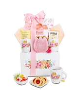 Alder Creek Gift Baskets Spring Find Me in the Garden Tea Gift Crate, 8 Piece