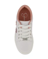 Jessica Simpson Little and Big Girls Gina Flower Low Court Lace Up Shoes