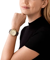 Michael Kors Women's Runway Chronograph Tortoise Acetate Watch 38mm