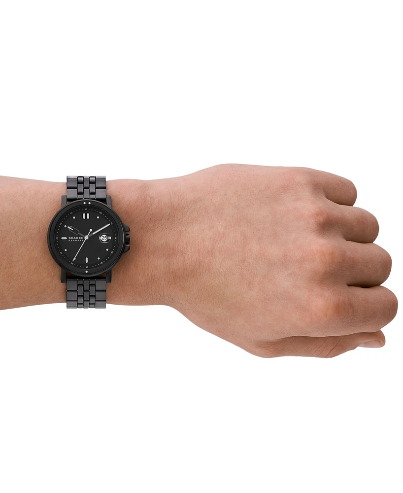 Skagen Men's Signatur Sport Three Hand Date Stainless Steel Watch 40mm