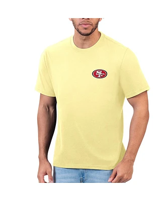 Men's Margaritaville Yellow San Francisco 49ers T-shirt