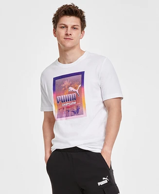 Puma Men's Summer Nights Logo Graphic T-Shirt