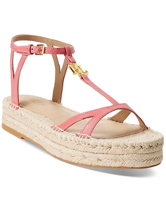 Lauren Ralph Women's Payton Espadrille Platform Sandals