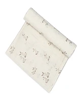 Crane Baby Cotton Bunny Single Swaddle
