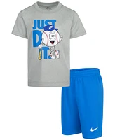 Nike Little Boys Sportball Short Set