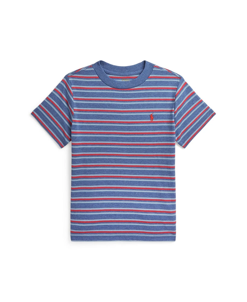 Polo Ralph Lauren Toddler and Little Boy Striped Cotton Jersey Tee