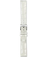 Tissot Women's Swiss Automatic Pr 100 Diamond Accent White Leather Strap Watch 33mm