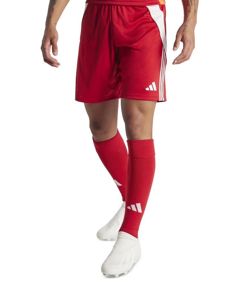adidas Men's Tiro 24 Moisture-Wicking Drawstring 8" Shorts