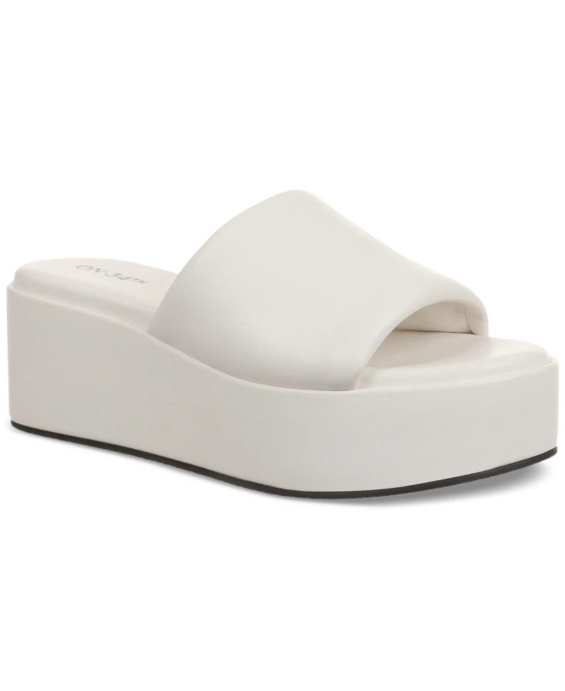 On 34th Women's Blliss Slide Flatform Sandals, Created for Macy's