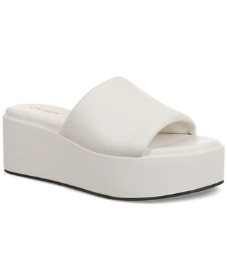 On 34th Women's Blliss Slide Flatform Sandals, Created for Macy's