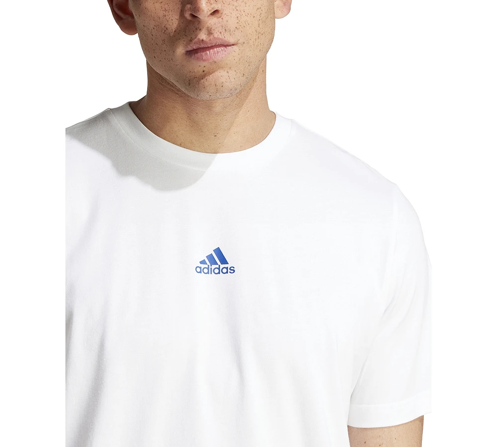 adidas Men's Short Sleeve Crewneck Graphic T-Shirt