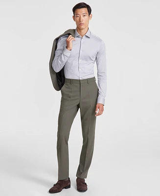 Hugo by Boss Men's Modern-Fit Solid Suit Separate Pants