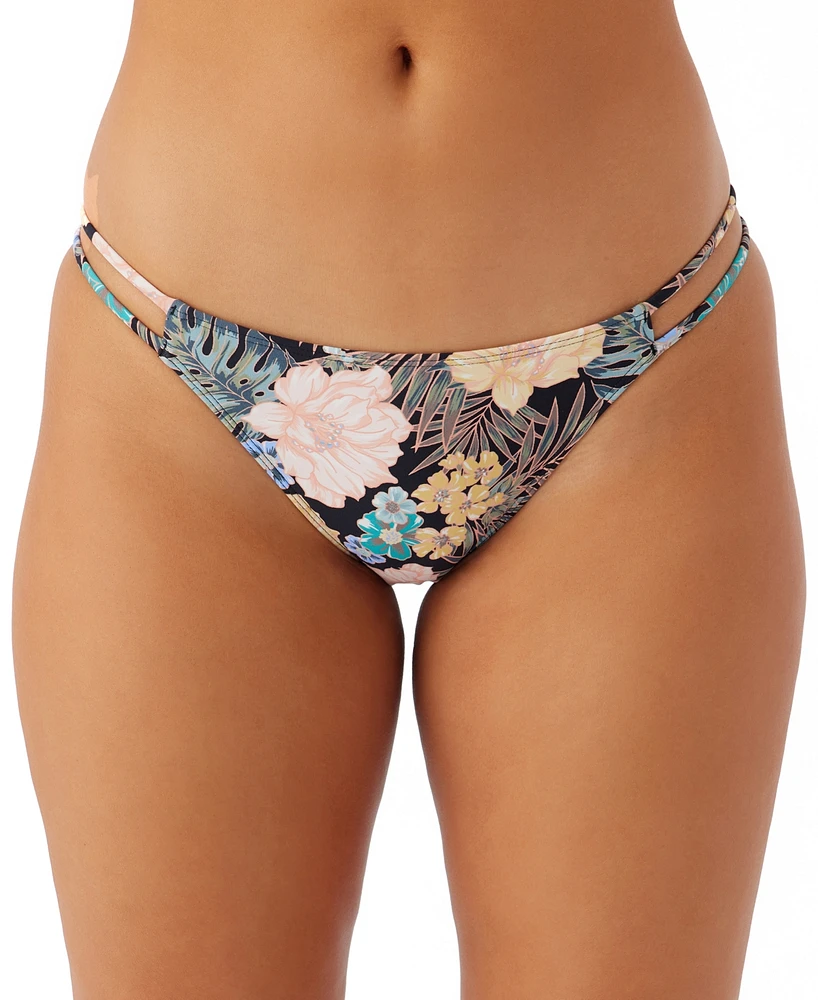 O'Neill Juniors' Macaw Tropical Side-Cutout Bottoms