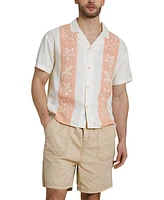 Native Youth Men's Boxy-Fit Floral Graphic Shirt