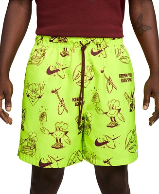 Nike Men's Club Woven Printed 6" Shorts