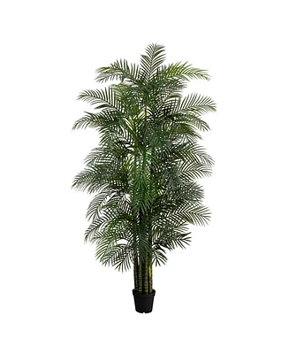 Nearly Natural 10ft. Uv Resistant Artificial Areca Palm Tree Indoor/Outdoor