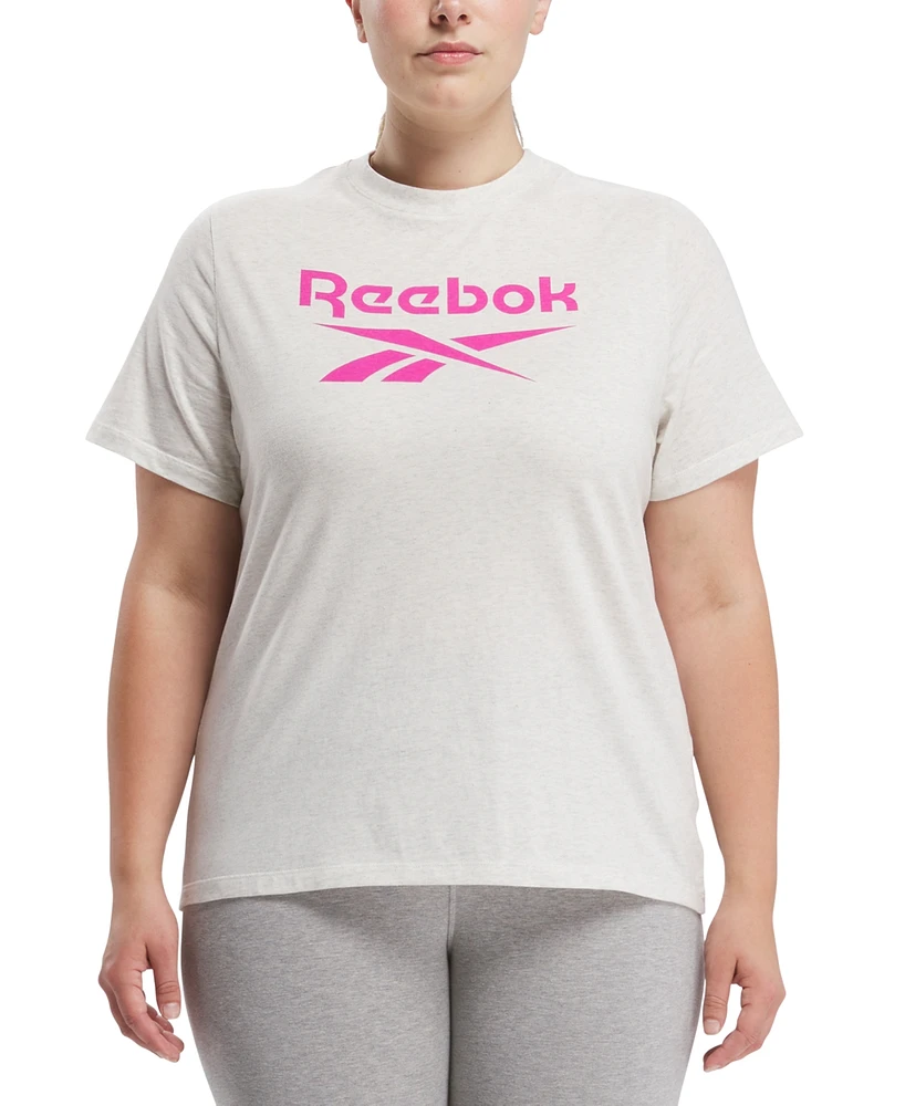 Reebok Plus Short Sleeve Logo Graphic T-Shirt