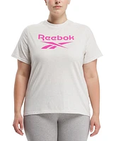 Reebok Plus Short Sleeve Logo Graphic T-Shirt